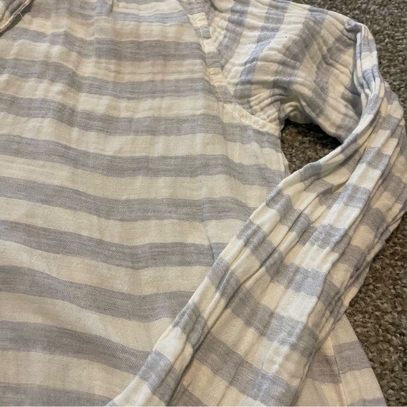 CP Shades Teton tunic striped resort beach vacation cotton lightweight - Picture 2 of 5